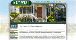 Desktop Screenshot of keywestrealty.com